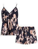 Satin Pajamas Set For Women