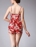 Satin Pajamas Set For Women