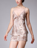 Satin Pajamas Set For Women