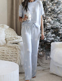 blue pajamas
