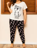 pajama set for women plus size