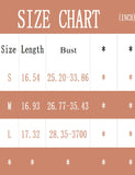 Crew Neck Sleeveless Tank Tops
