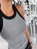 Round Neck Summer Vest