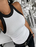 Round Neck Summer Vest