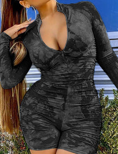 black jumpsuite