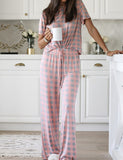 pink pjs for women
