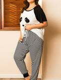 plus pajamas set